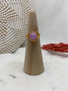 Lilac Wire Wrapped Ring - Le'div Collections